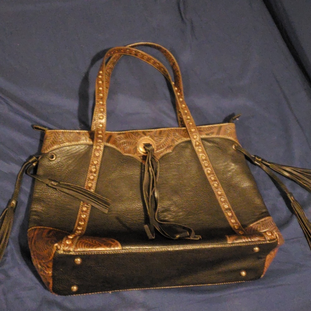 American west bandana bag